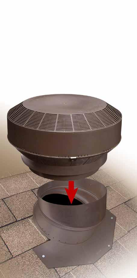 Roof Ventilation 6 WeatherPRO Roof Ventilation Universal Turbine Ball Replacement Limited WARRANT Y year Fits 12 & 14 bases Replaces traditional squeaking