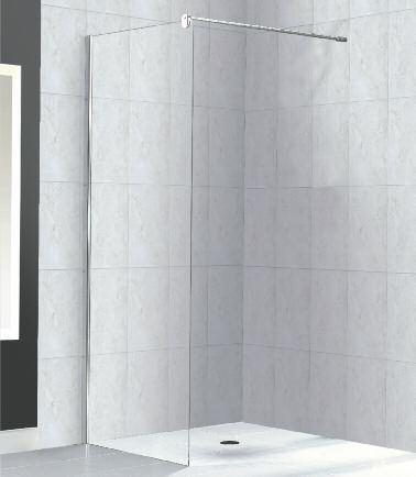 DLX SHOWER PANELS Fresssh Bathrooms Showering DLX SHOWER PANEL DLX Shower Panels Description Height Frame Glass Adjustment Ex Inc Code (size in mm) mm Finish Thickness mm VAT VAT mm 329064SR 700