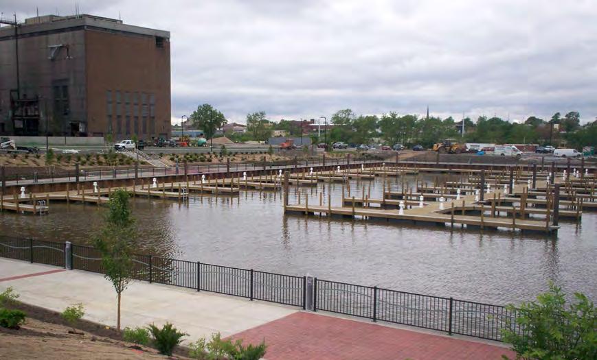 Toledo Skyway Marina before power feeding the entire downtown business district,