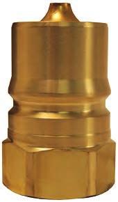 Steam Quick Disconnect Couplings Applications: Designed exclusively for steam applications, the coupler and plug are solid brass with stainless steel springs and locking balls.