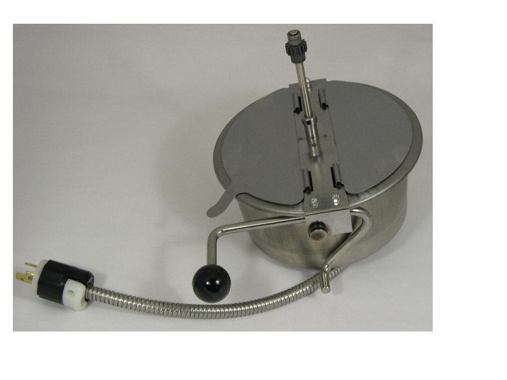 8 OZ. KETTLE ASSEMBLY Popcorn Machine When ordered complete,