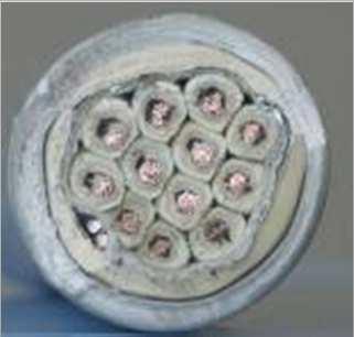 5 mm 2 20 mm diameter D HFFR Power cable 3x95