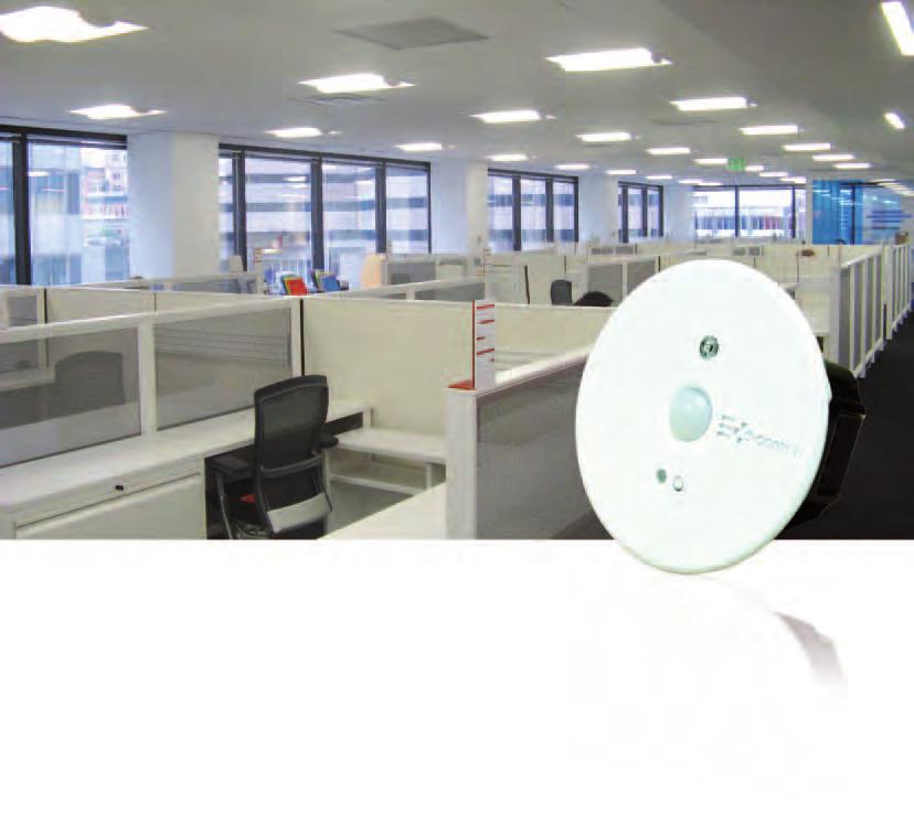 Sensors e-multisensor Bus Lon TP/FT-10 Automatic light dimming in buildings LonWorks TP/FT-10 Light dimming Lighting Control System Integrated Lighting/Clima energy efficiency solution There is a