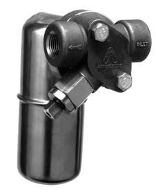 2000 Series steam traps combine savings in three important areas: energy, installation and replacement.
