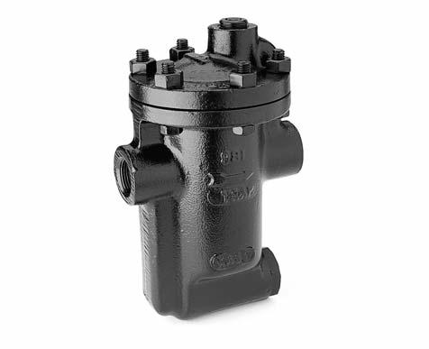 980 Series Inverted Bucket Steam Trap Cast Steel for Horizontal Installation With Integral Strainer For pressures to 600 psig (41 bar) capacities to 4,400 lbs/hr (2,000 kg/hr) Description Armstrong