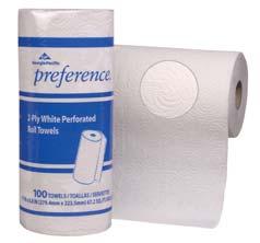 Trilingual packaging (English, Spanish, French). 75009555 75009555 210 ct., 11'', White, 2-Ply 75009555$ 12/cs. Prime Source High quality, value priced paper towel ideal for all public environments.