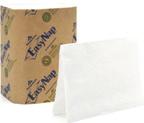 ontains minimum 30% post-consumer, 100% total recycled waste content. Open 6.5 x 9.85; 6.5 x 5 folded. 250 napkins per pack, 24 packs (6,000 napkins) per case. GP 320-02.