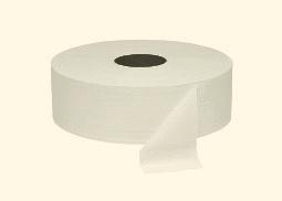 . cclaim 9" Jumbo ath Tissue Nonperforated, 9" dia. rolls. White, 3.5" wide. 8 rolls per case. One-Ply 2,000 feet per roll. P 137-18 Two-Ply 1,000 feet per roll.