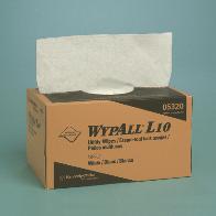 WYPLL* L10 Utility Wipes Perfect for spray-and-wipe jobs, glass surface cleaning, absorbing small liquid spills, detail and final assembly wiping. onvenient POP-UP* box.