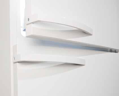 The door opening is reversible, so can also easily be changed on all SNAIGĖ refrigerators.