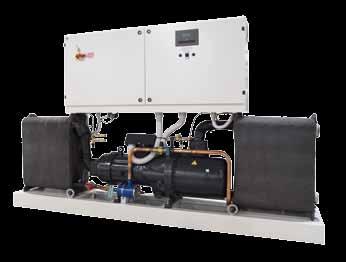 Water Cooled Chiller EWSL K 190 / 660 Cooling only Screw Energy Class More efficient A+ A B C D E F G Less efficient B Cooling Capacity from 186 to 655 KW Size = 13 Refrigerant : R134 A EER up to 4.
