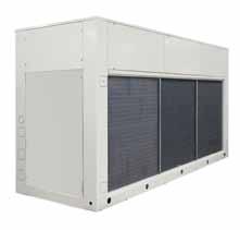 Air Cooled Chiller EQUL 21 / 260 cooling only Scroll R410A Cooling Capacity from 20 to 260 KW Size = 29 Refrigerant : R410A EER up to 3,26 ESSEER up to 4,67 Main Functions: available with one or 2