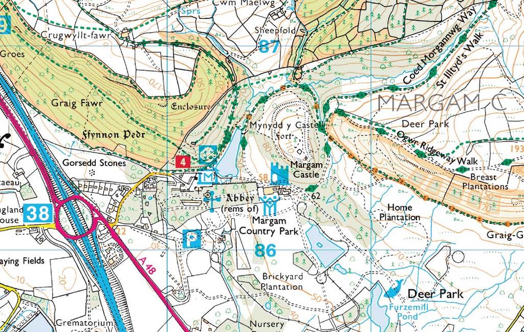Approximate distance: 3.8 miles For this walk we ve included OS grid references should you wish to use them. 5 4 2 3 1 Start End N W E S Reproduced by permission of Ordnance Survey on behalf of HMSO.