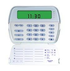 PowerSeries 64-Zone LCD Full-Message Keypad PK5500 RFK5500 with built-in wireless receiver 8 language support Global partition status Full 32-character programmable phrases Modern, slim-line