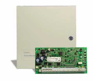 PGMs, outputs are 50 ma NEW PowerSeries 8-64 Zone Control Panel PC1864 8 on-board zones Expandable to 64 hardwired zones Expandable to 32 wireless zones 4 PGM outputs: expandable to 14 (PC5204,
