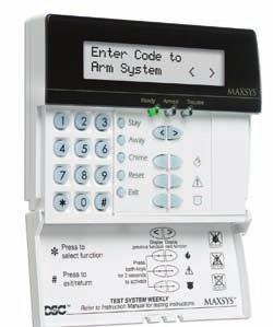 MAXSYS PC4020 MAXSYS Control Panel 16 on-board zones Expandable up to 128 zones using hardwire, wireless modules and addressable zones Supports up to 16 hardwired keypads 8