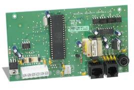 up to 9 PC4216 modules per system Approval Listings: FCC/IC, UL/ULC PC4401 Data Interface Module Connect up to 4 modules Capable of performing as either a bi-directional