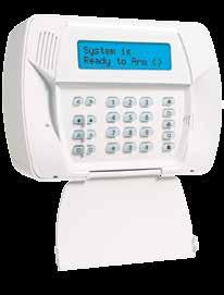 available 2-way wireless support: 1 keypad 2 sirens 16 wireless keys Easy wireless device enrollment process Full 32-character programmable labels Enlarged keypad buttons 5 programmable function keys