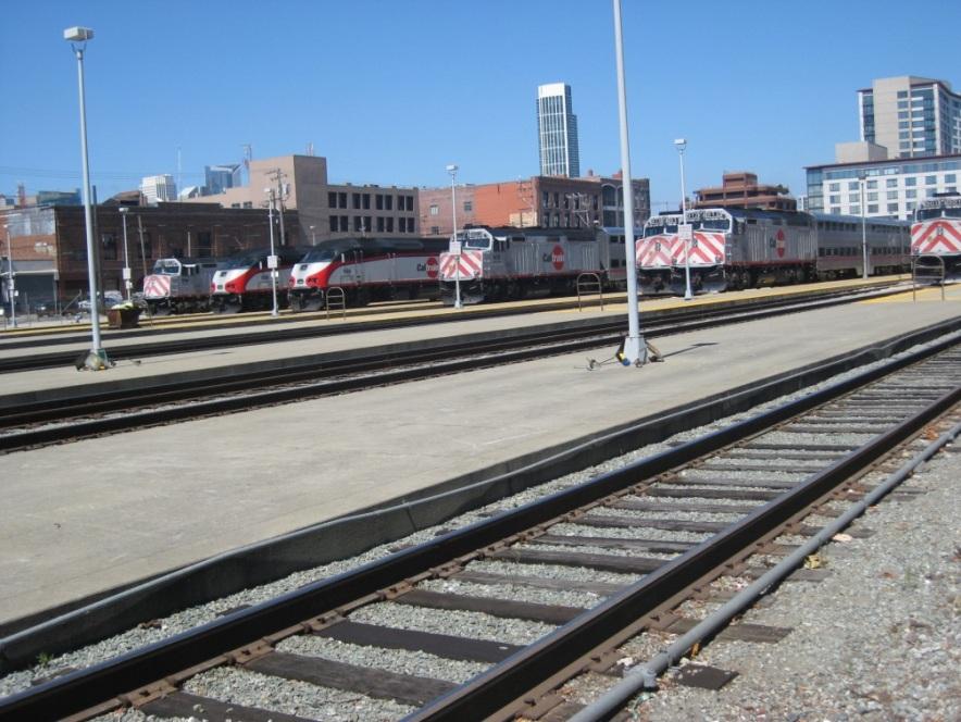 4. Reconfiguration/Relocation of Railyard Options for redevelopment: 1.