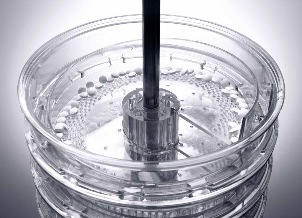 Each of the spiral segments can be removed individually for easy dismantling, cleaning, and validation, has a high degree of robustness, and is fully transparent.
