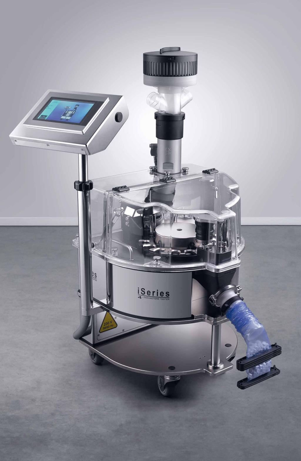 IPC 2- or 4-Parameter Tablet Tester FOR iseries DT AND C OEB3 2-P tester 4-P tester The frame of our iseries range is pre-equipped to integrate a tester.