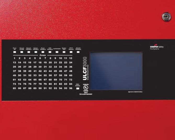ULCF3000 series ULCF3000 series UL listed control panels ULCF3000RM (wall mount red metal) ULCF3000 (wall mount graphite) The ULCF3000 series panels are UL listed, high specification, wall or rack
