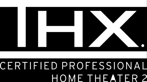 12 9. HOME THEATER 2 (LEGACY COURSE) WORD TRADEMARK THX Certified Professional Home Theater 2 The HOME THEATER LEVEL 2 logo and wordmark may ONLY be used by the INDIVIDUAL who has successfully