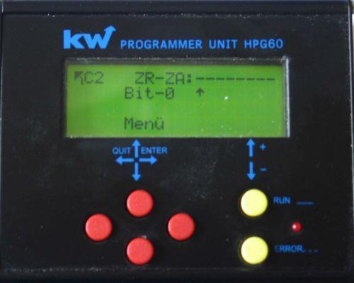 C0 Controller reset KW Aufzugstechnik GmbH OPERATING MANUAL DAVID-613 In submenu CO RESET is possible to put bach the controller unit.