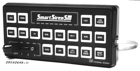 Model SS00SM Series ELECTRONIC SIREN/LIGHT CONTROL SYSTEM WITH SignalMaster