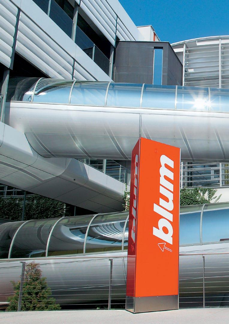 Blum Founded over 60 years ago by Julius Blum, today Blum is an internationally active family-owned company.