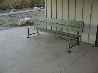 In natural areas, a boulder or log or a grouping of such can be used to provide seating at rest stops. 4.