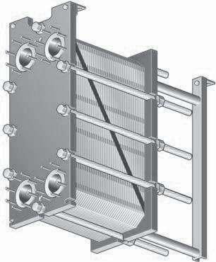 Pool Heat Exchanger Maintenance WARNING WARNING Opening the heat exchanger To avoid hand injuries from sharp edges, protective gloves should always be worn when handling plates and protective sheets.