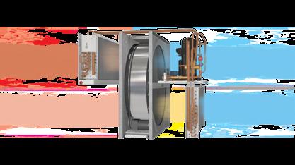 reversible heat pump 80% Rotary heat exchanger recovery 60% Heat pump recovery Outdoor: -10 / 80 % RH Indoor: +20 / 40 % RH