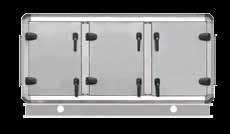 The bottom of equipment (and in case of need all internal walls) is produced from stainless steel that allows
