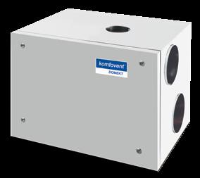 OMEKT omekt R 700 H Maximal air flow, m³/h Panel thickness, mm Unit weight, kg Supply voltage, V Maximal operating current, Thermal efficiency of heat recovery, % Reference flow rate, m³/s Reference