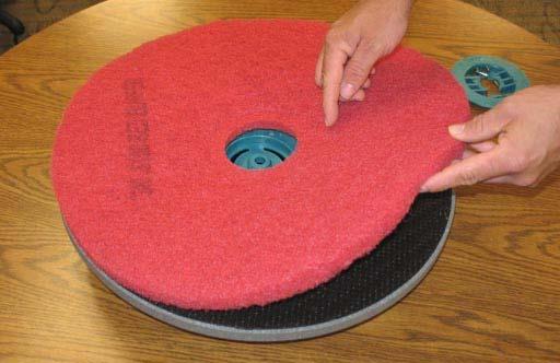 Remove the scrub pad from the pad driver. 4. Flip or replace the scrub pad.