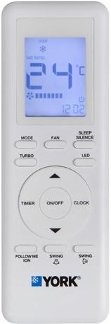 Residential & Light Commerical Unit User s Manual New Released Form: U-Remote RG94-600 SPLIT-TYPE ROOM AIR CONDITIONER Remote Controller RG94 06 Johnson Controls,