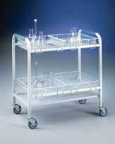 COMPANION PRODUCTS Glassware Cart 8032500 Glassware Cart 8045000 Glassware Carts Safely transport clean and dirty labware.
