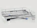 L 900 - washing carts Full loading space Injection nozzles all levels Half space + Injection nozzles all levels Injection nozzles + Nozzles for vials 4 - upper washing cart with washing arm, loading