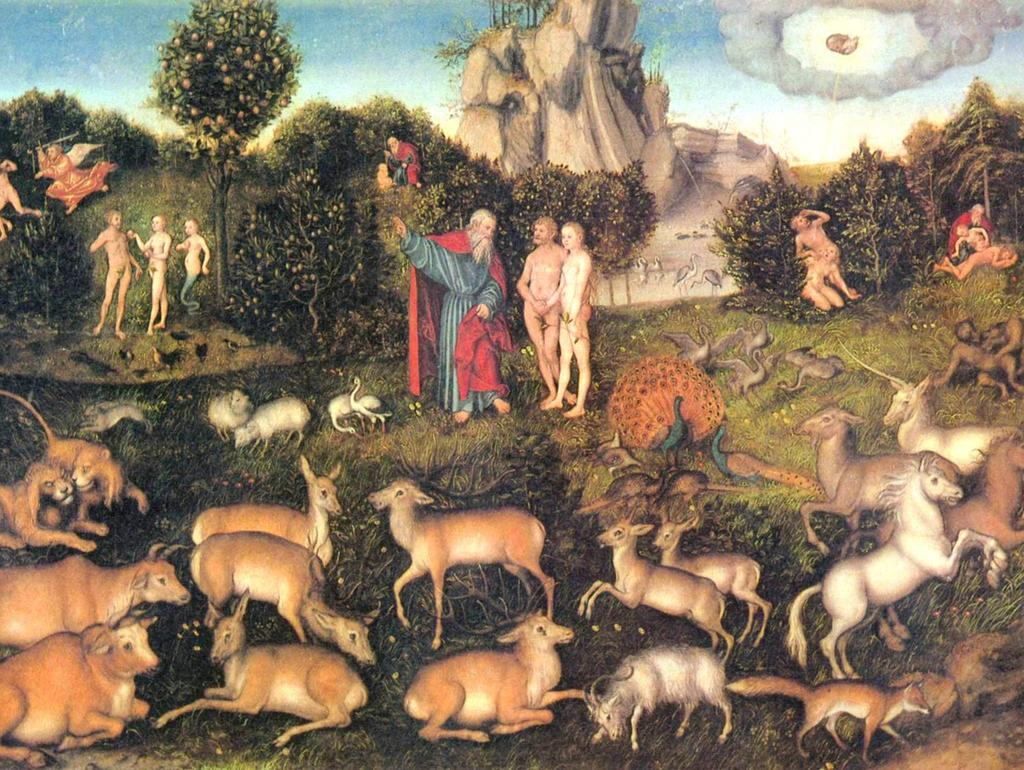"The Garden of Eden" by Lucas Cranach