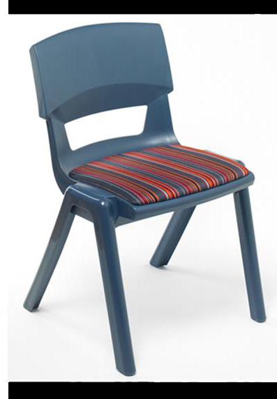 stacking chair w350 d330 h500 sw280 sd250 sh260 Paediatrics children s furniture Soft foam seating, available in a range of vibrant