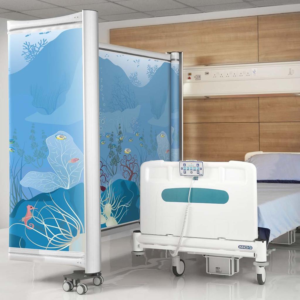flexible space management. New design improvements A cost- effective, patient focused solution, the result of two years Research and Development.