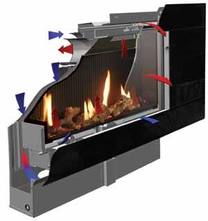 STUDIO SLIMLINE Natural Gas The Glass Fronted Studio 1 Slimline has been specifically developed to allow the highly desirable aesthetics of the landscape Studio fires to be achieved in a wider