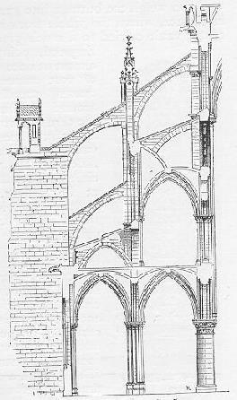 STRUCTURE - Gothic Gothic architects sought to redistribute the weight of buildings using weight baring structures known as buttresses.