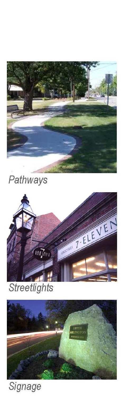 Comprehensive Streetscape Enhancements A comprehensive streetscape project will establish an identity and visual character for Newbury as a signature place in Geauga County.