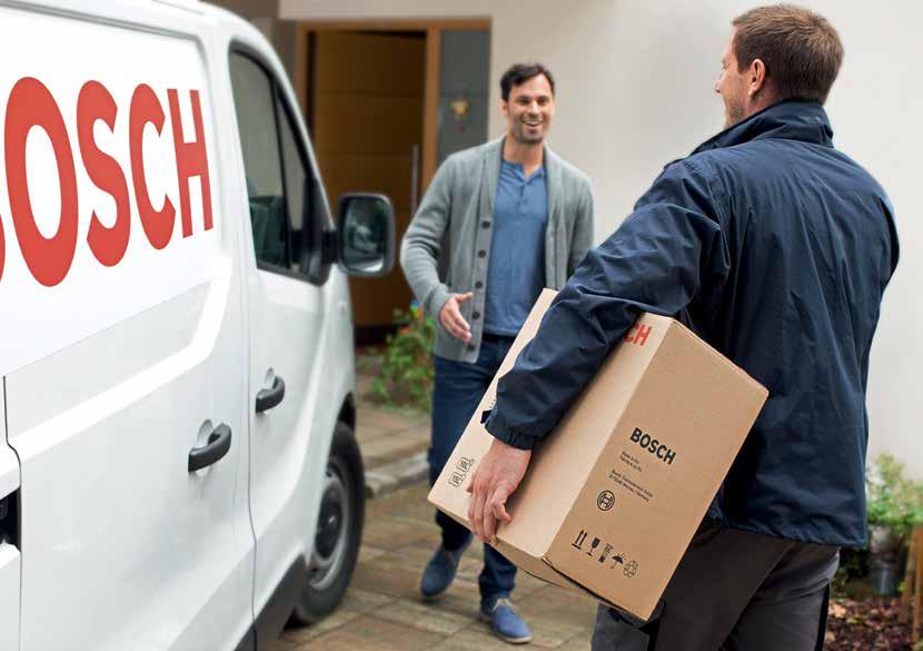 18 Bosch Product Reference Guide Warranty & Service Information Warranty The OptiFlow models are covered by a comprehensive 3 year parts and labour warranty, and a 12 year heat exchanger (part only)