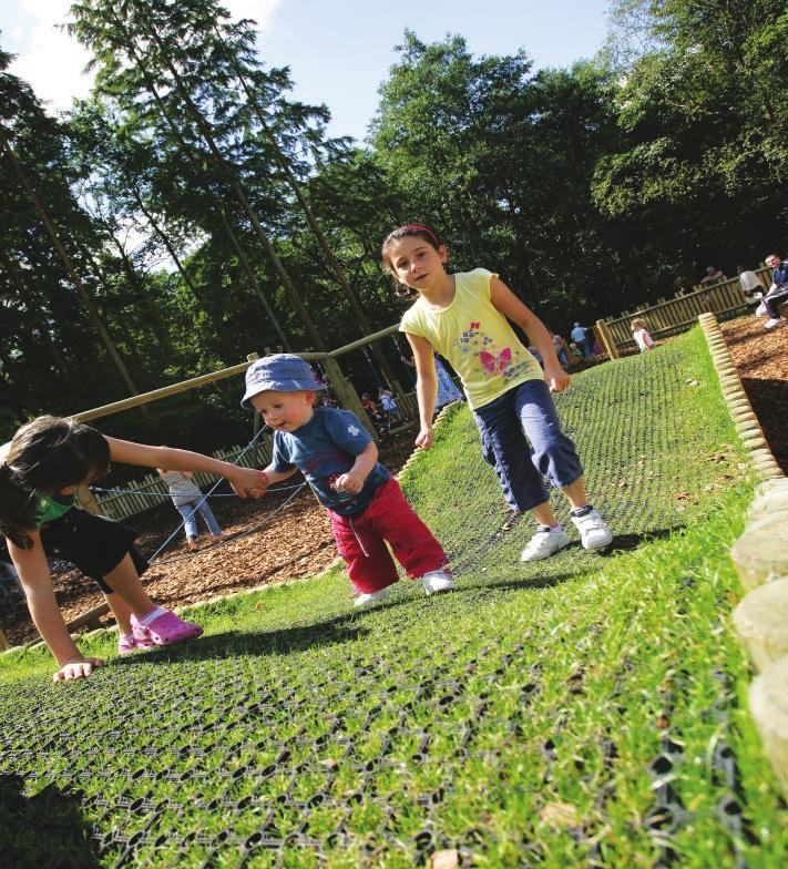 Playscape Safety Grass and Bark Playscape Safety Grass Playscape Safety Grass is a honeycomb matting that is installed onto grass to provide impact-absorbing protection.