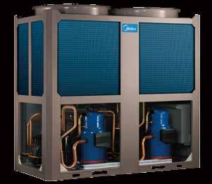 Midea Fast Defrosting Traditional defrosting Individual hydronic module optional Individual