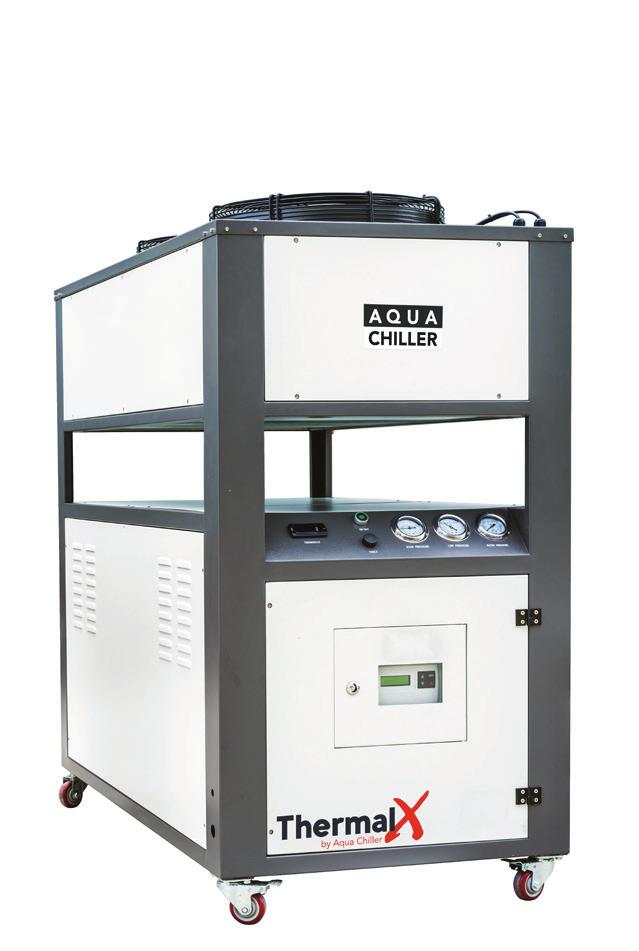 the Thermal X chiller is designed in Australia, for