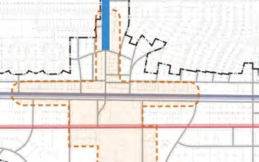 CHAPTER 10: PUBLIC REVIEW DRAFT GENERAL PLAN Existing San Pablo Avenue - Neighborhood South Community Gardens B H E C E H I A San Pablo Avenue - Neighborhood South Existing Conditions North of the